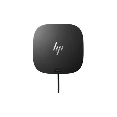 HP USB-C Dock 2x USB-C / 4x USB 3.0 charging ports / 1x audio jack / 2x DisplayPort / 1x RJ-45 / 1x HDMI 2.0 / 1x standard lock 